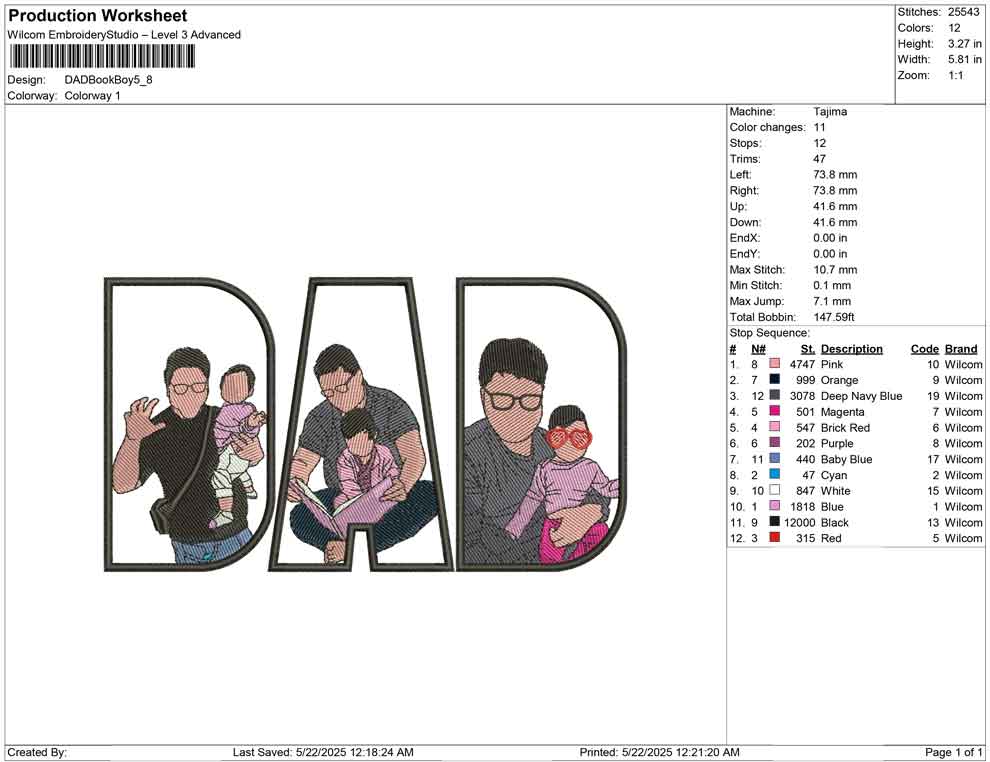 DAD Book Boy