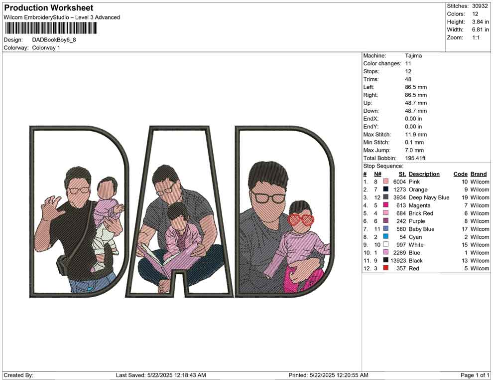DAD Book Boy