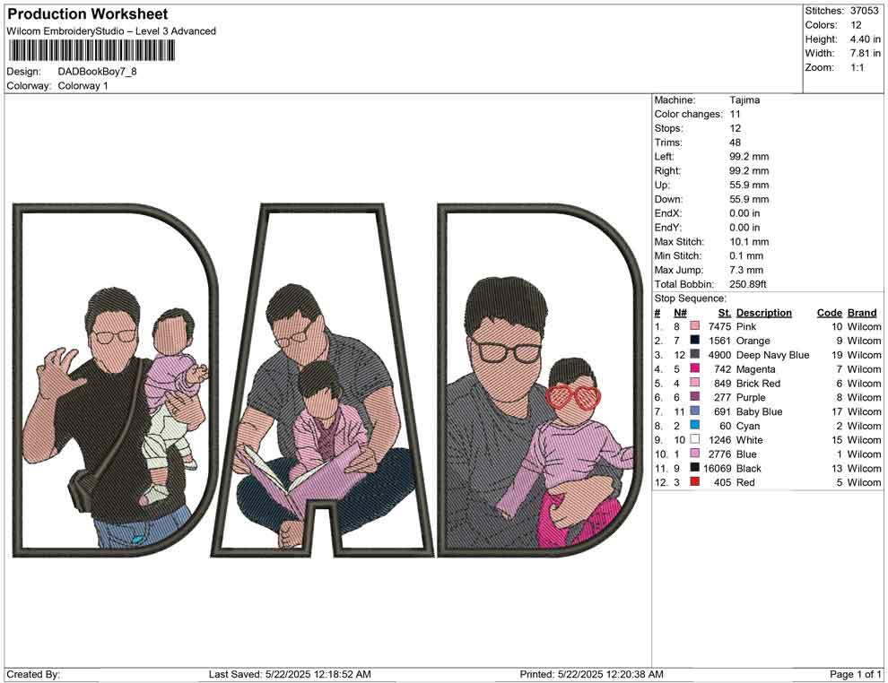 DAD Book Boy