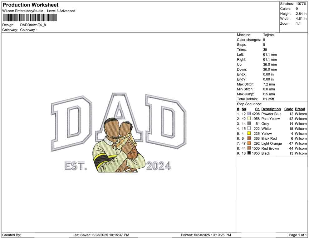 DAD Brown E