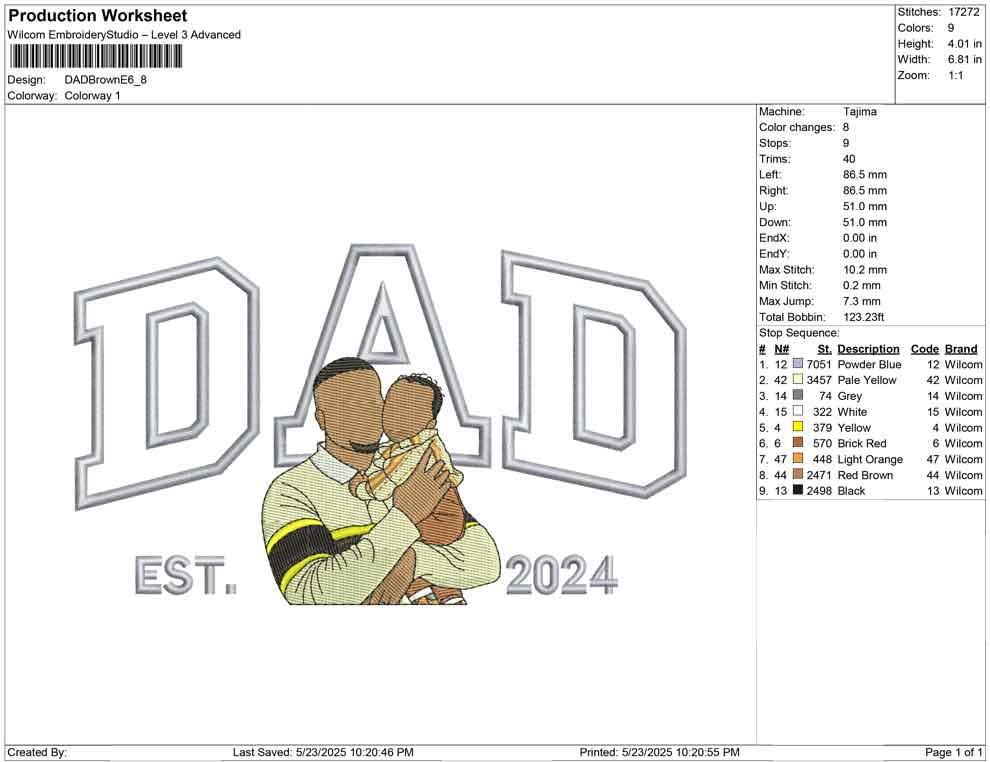 DAD Brown E