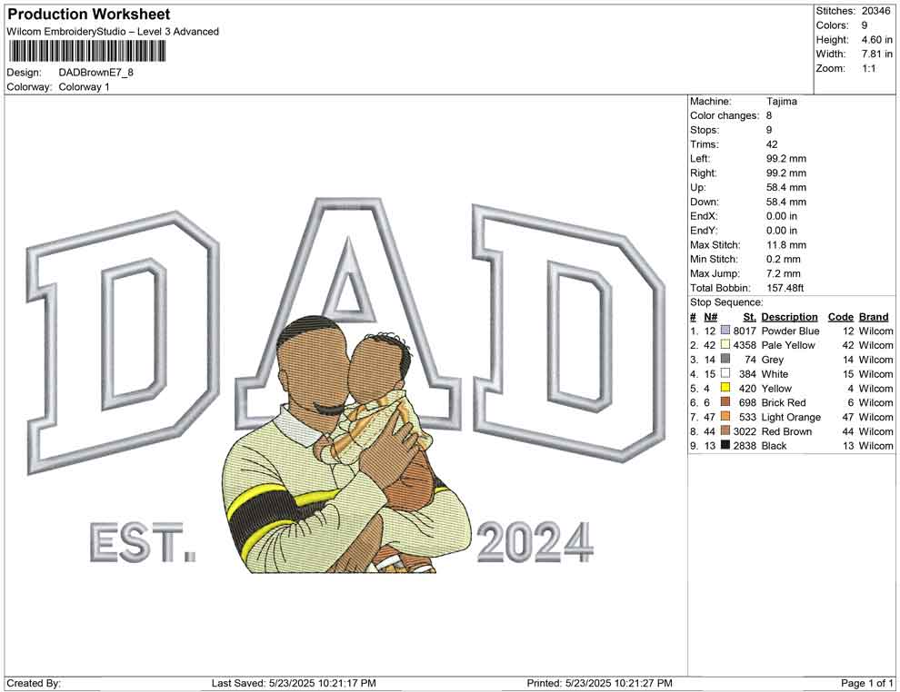 DAD Brown E