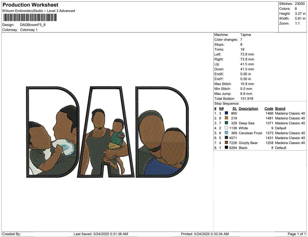 DAD Brown F