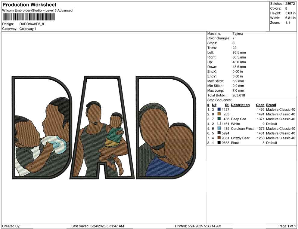 DAD Brown F