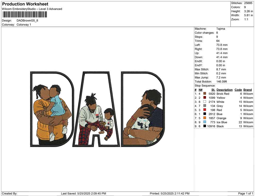 DAD Brown G