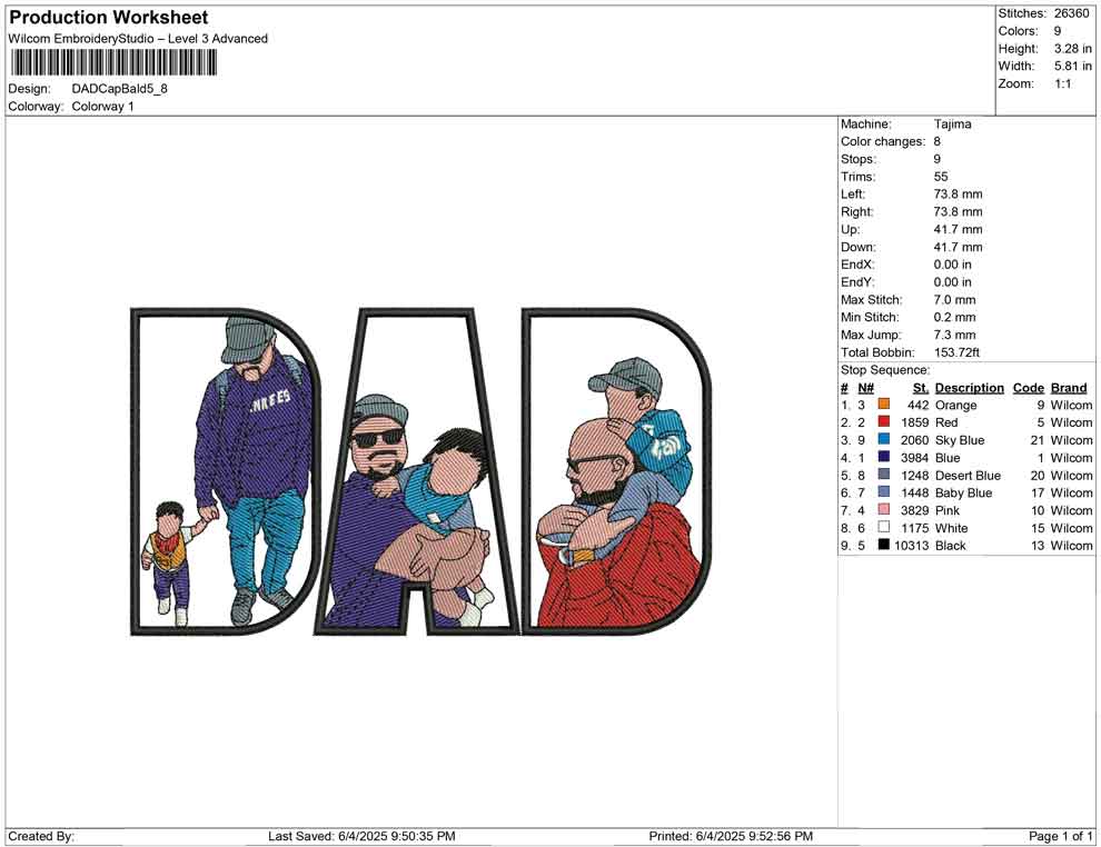DAD Cap Bald