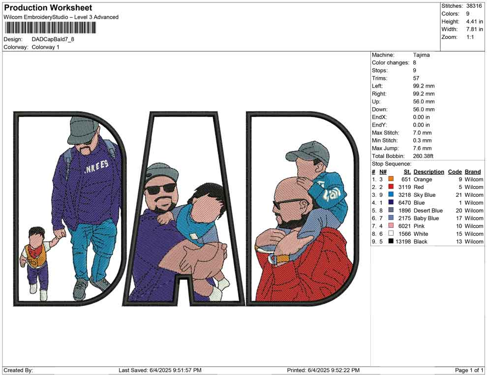 DAD Cap Bald