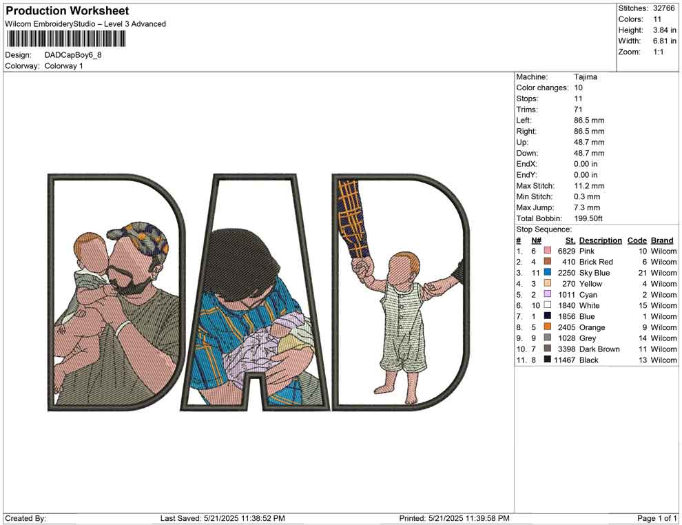 DAD Cap Boy