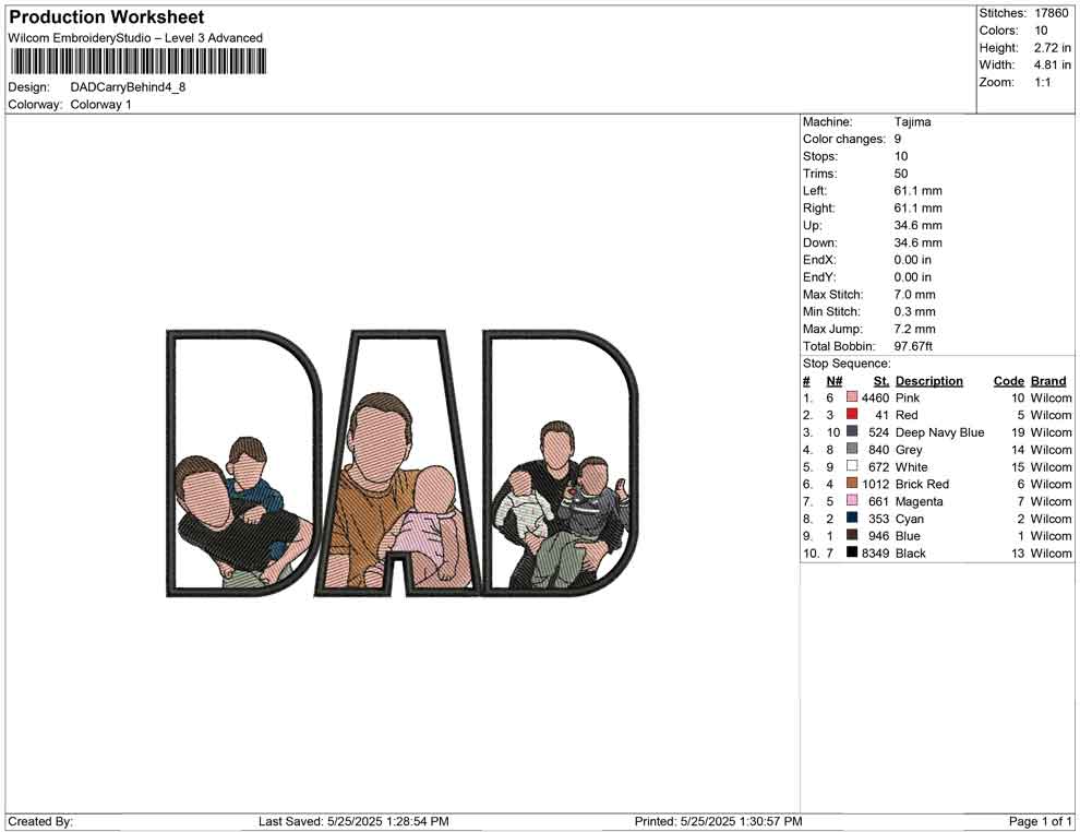 DAD Carry Behind