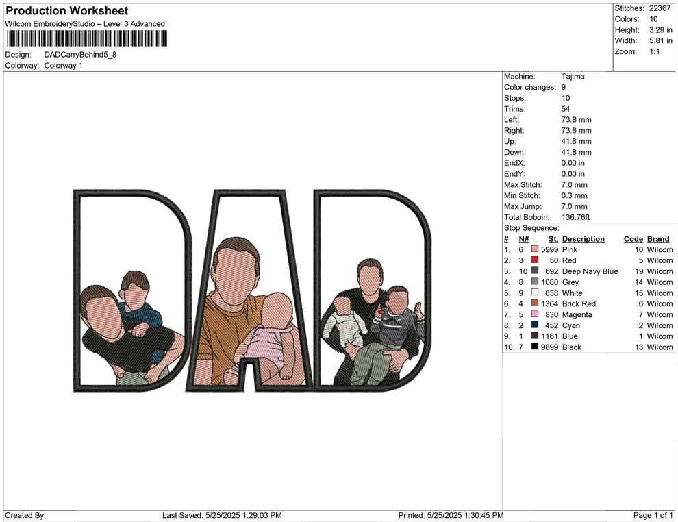 DAD Carry Behind