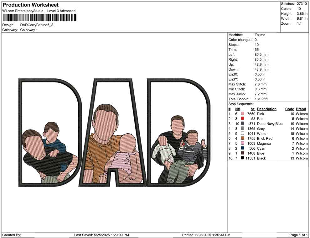 DAD Carry Behind