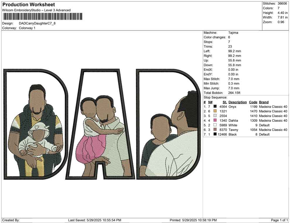 DAD Carry Daughter C