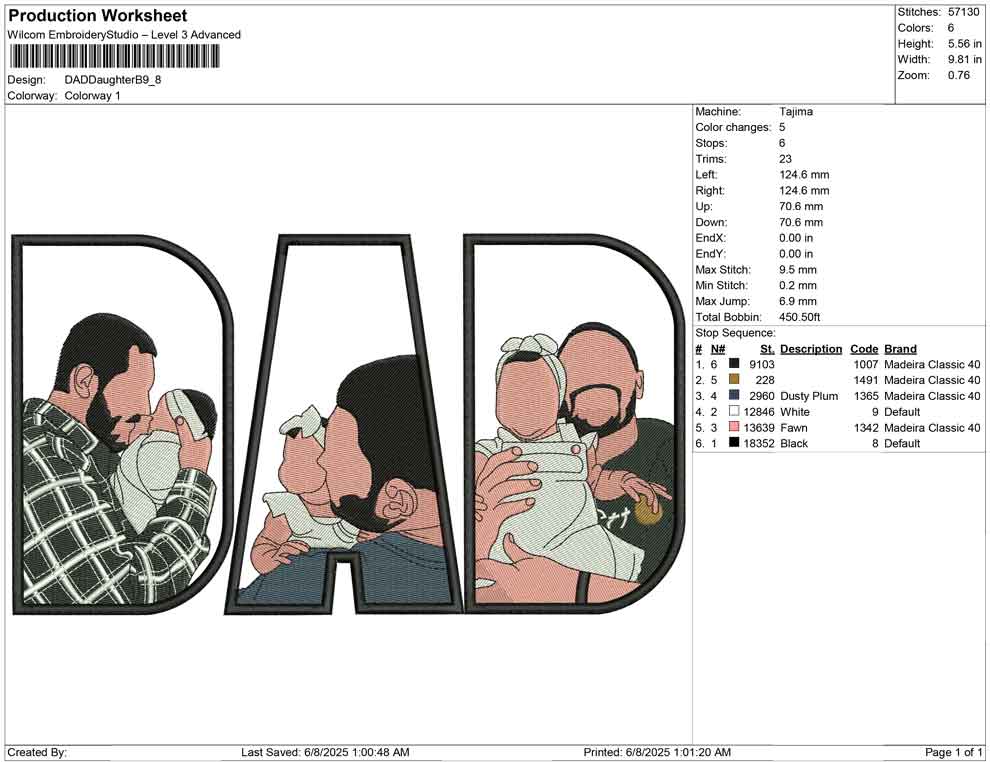 DAD Daughter B