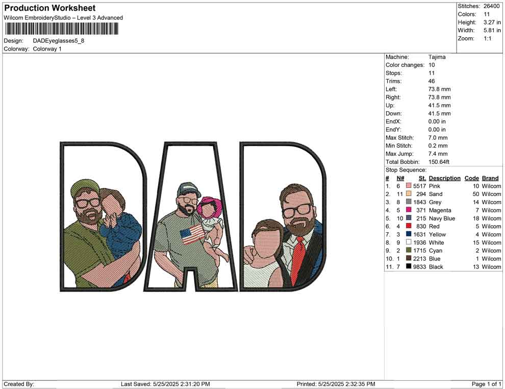 DAD Eyeglasses