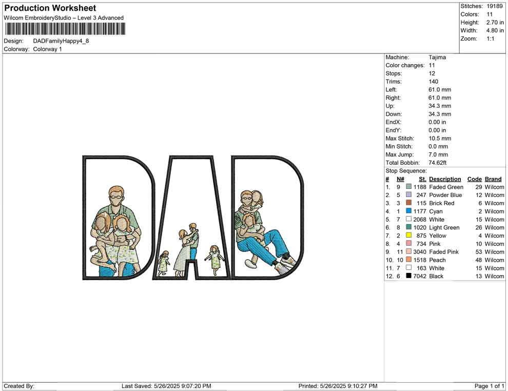 DAD Family Happy
