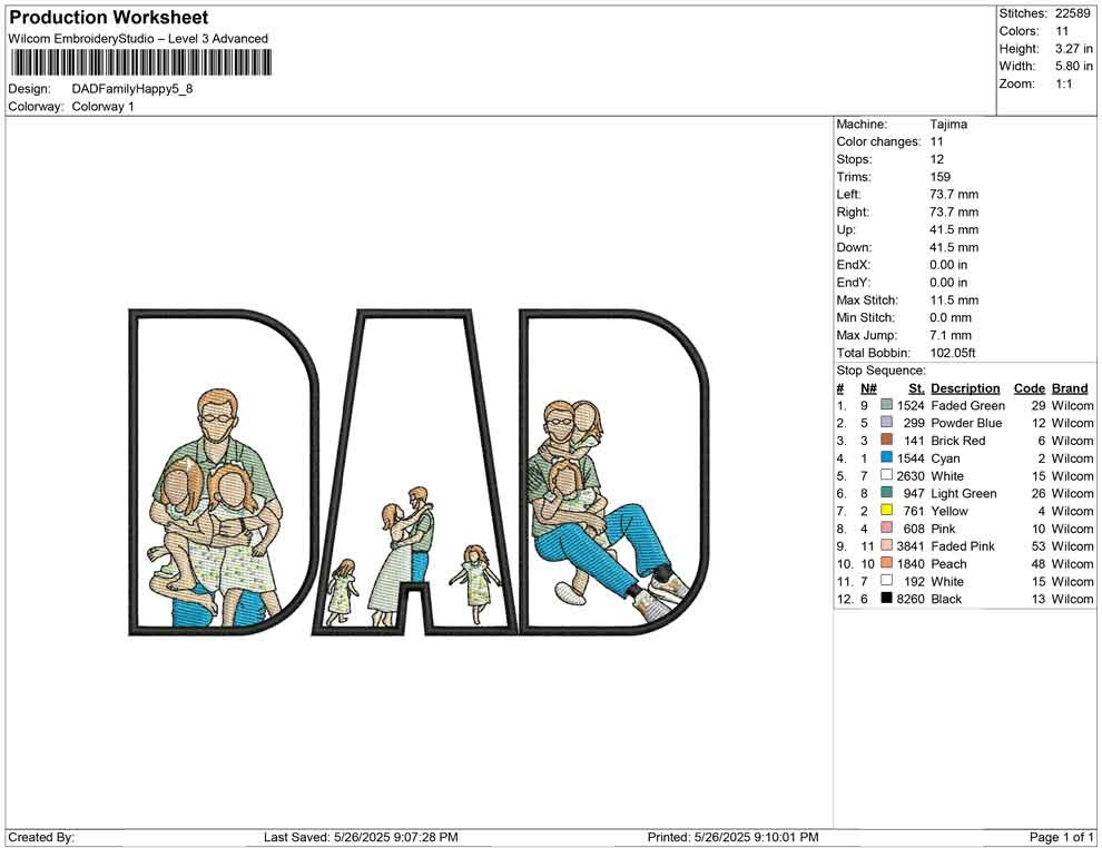 DAD Family Happy