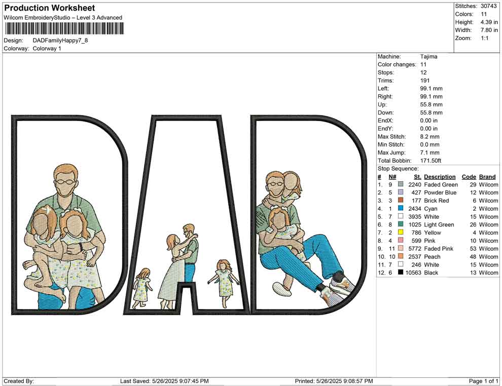 DAD Family Happy
