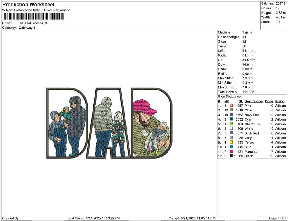 DAD Hat hoodie