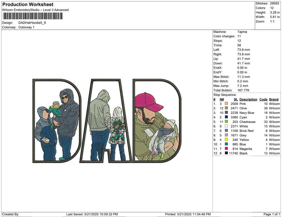 DAD Hat hoodie