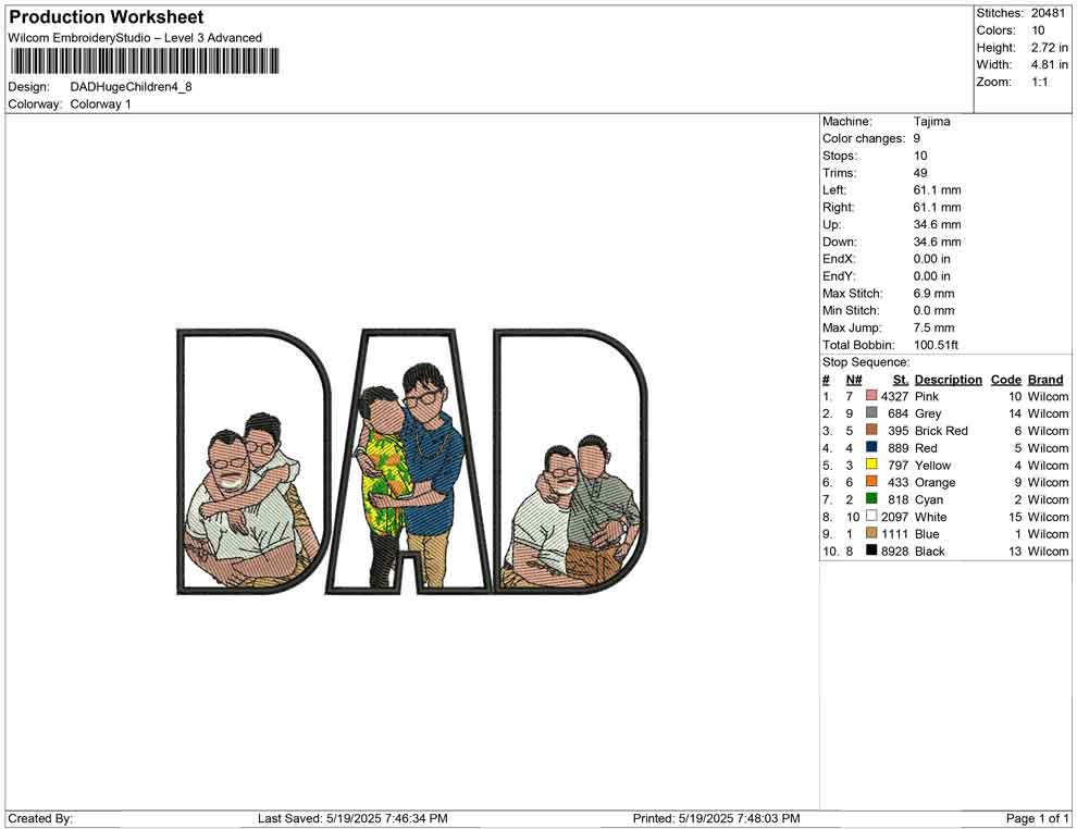 DAD Huge Children