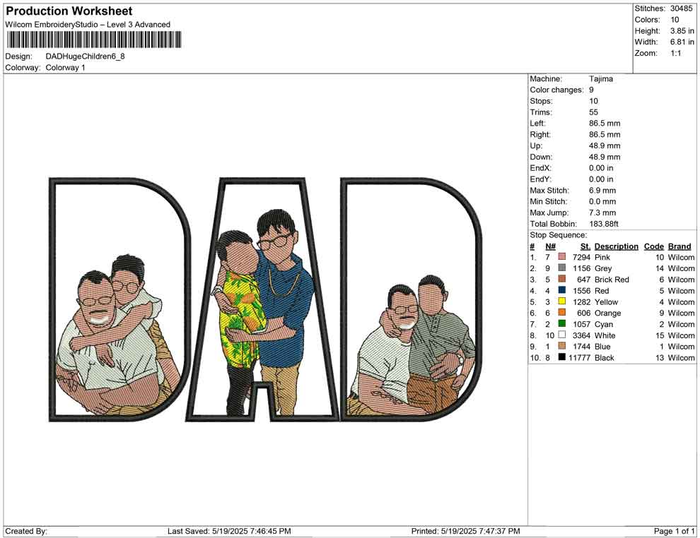 DAD Huge Children