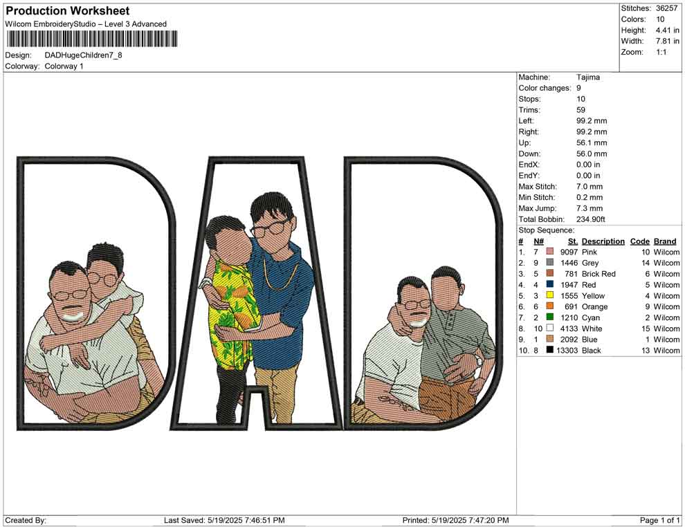 DAD Huge Children