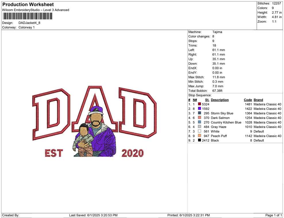 DAD Jacket