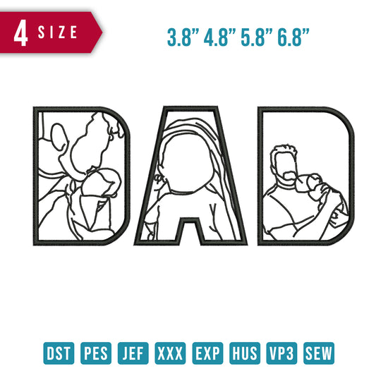 DAD Line Art G