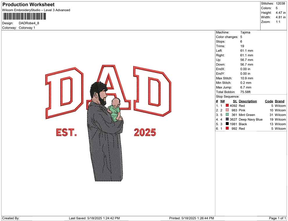 DAD Robe