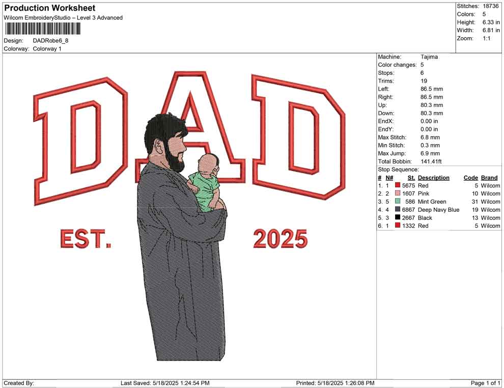 DAD Robe