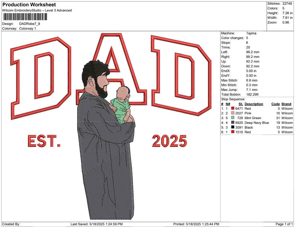 DAD Robe