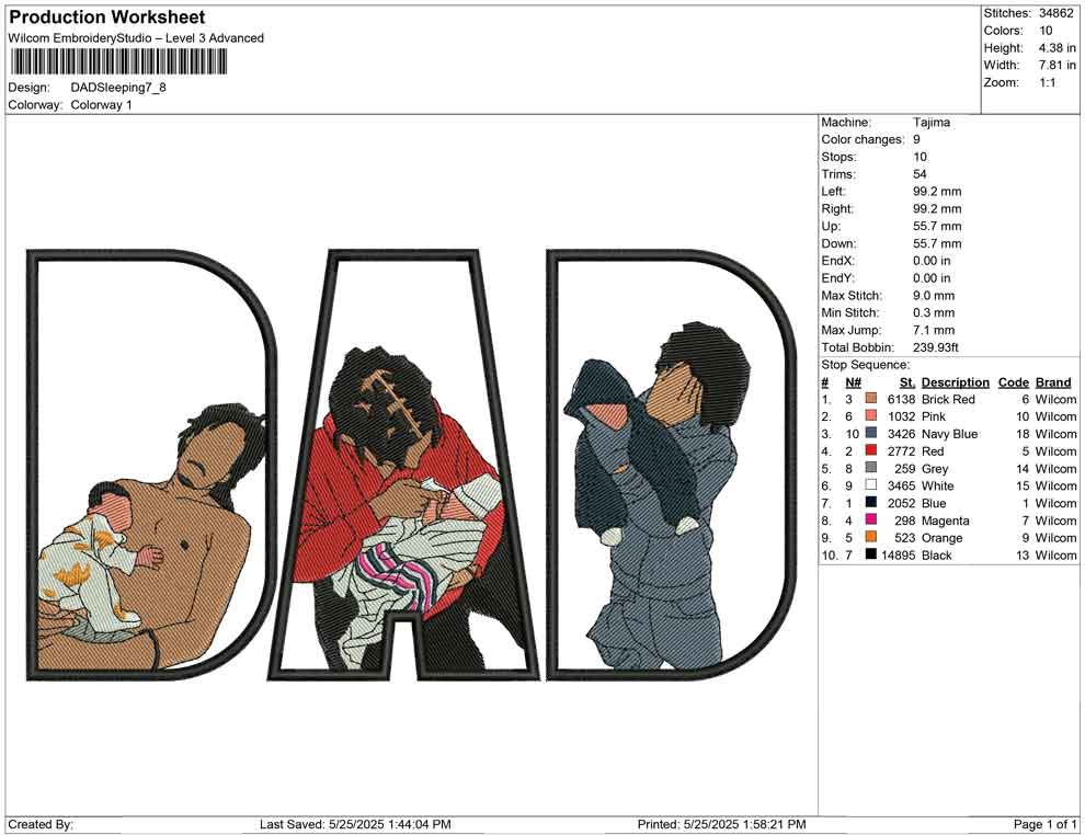 DAD Sleeping