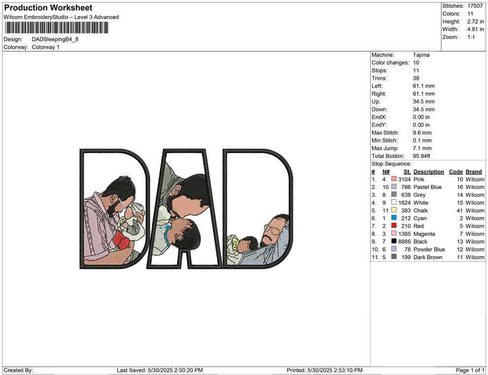 DAD Sleeping B
