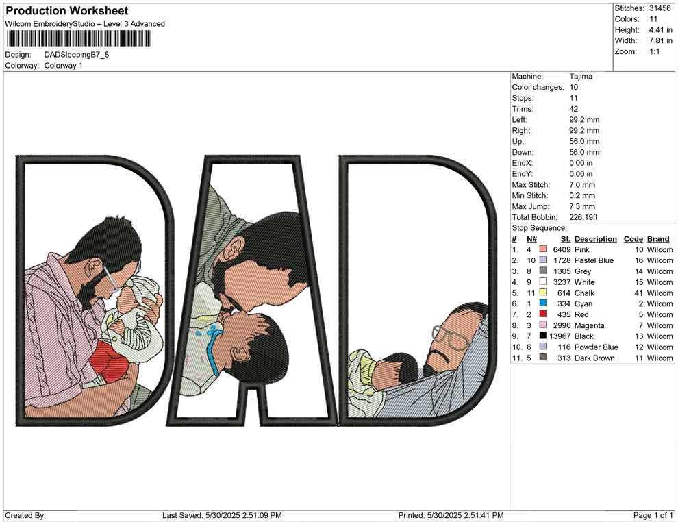 DAD Sleeping B