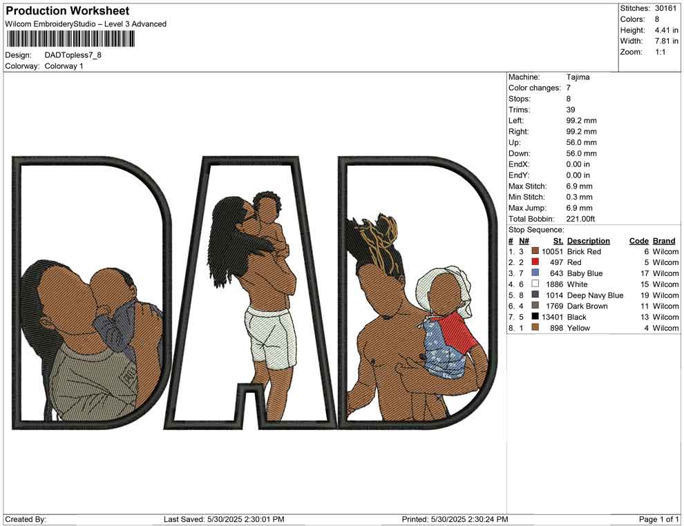 DAD Topless