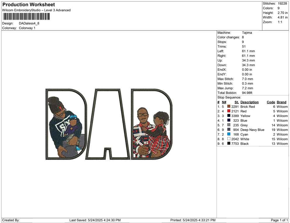 DAD A less