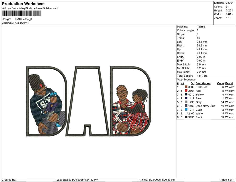 DAD A less