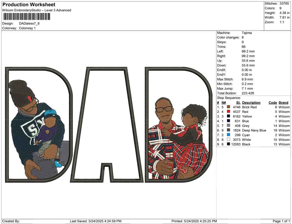 DAD A less