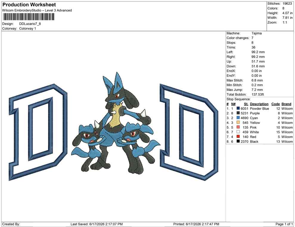 DD Lucario