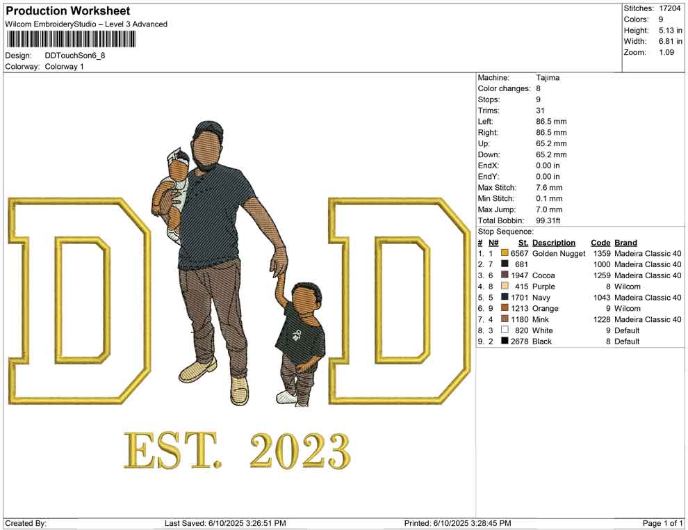 DD Touch son
