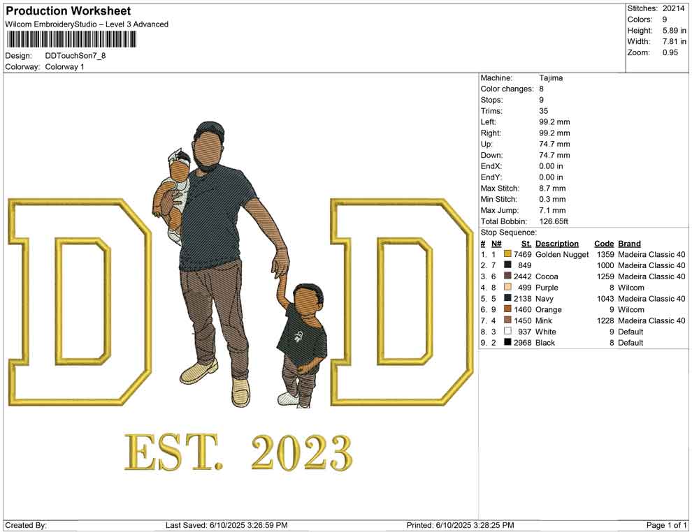 DD Touch son