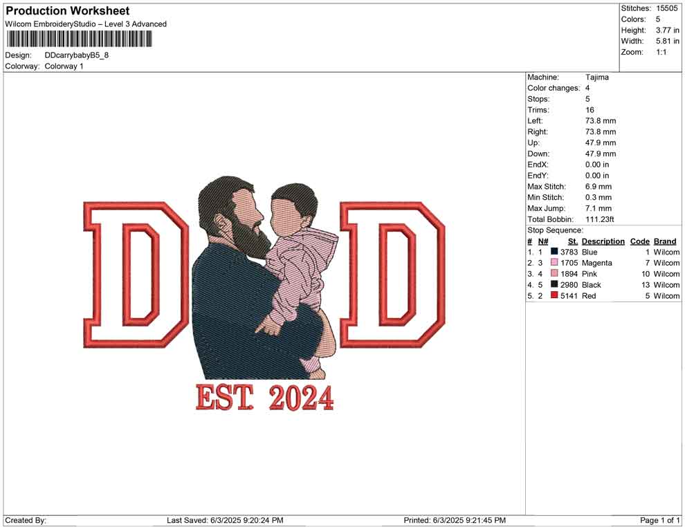 DD Carry baby B