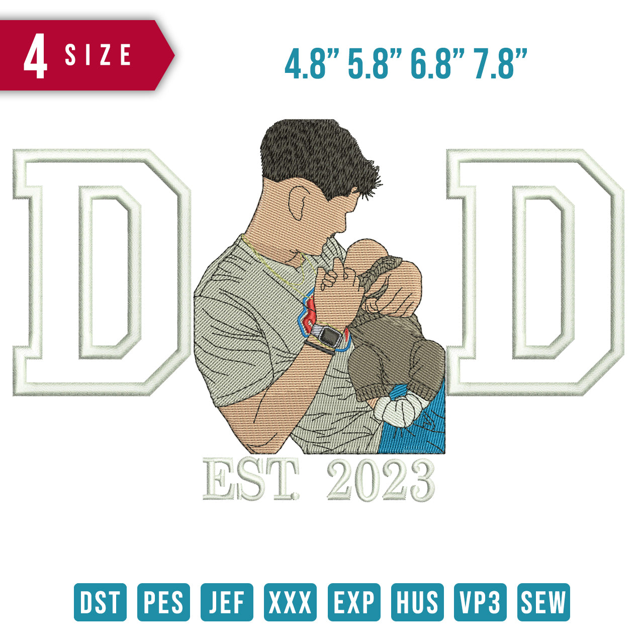 Dad And Baby Huge