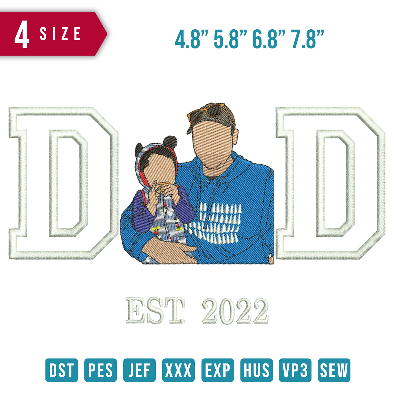 Dad And Boy Blue