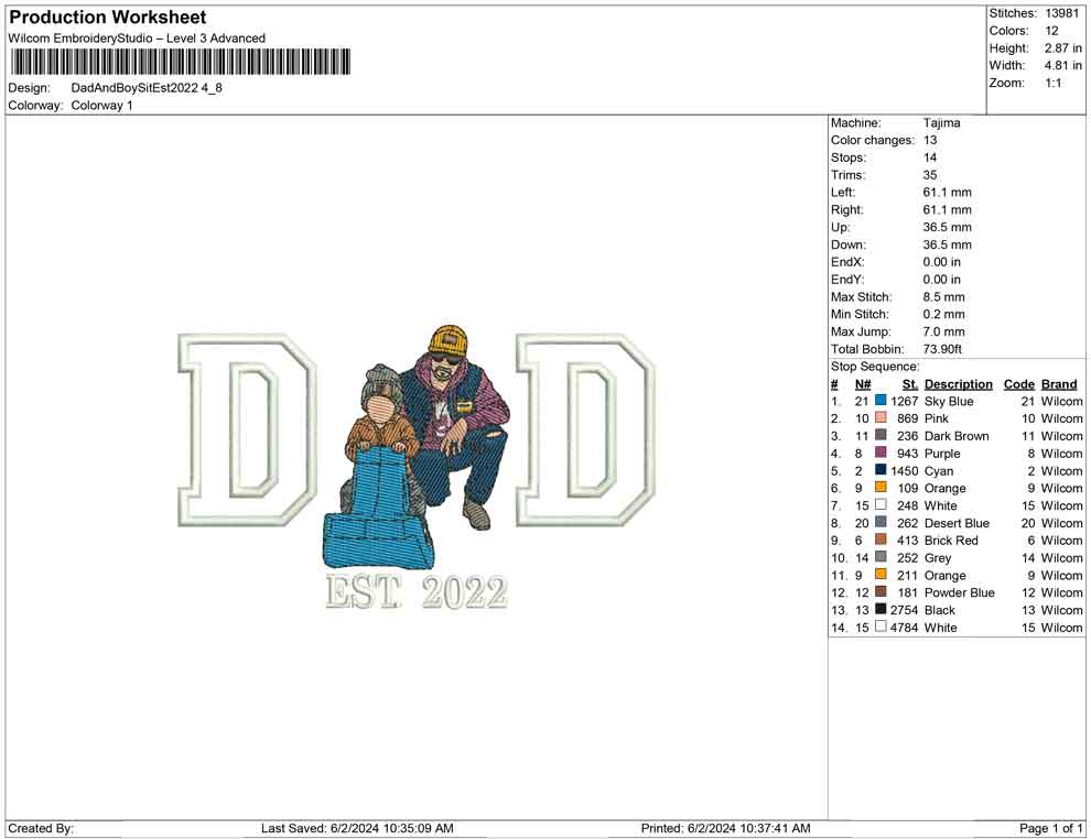 Dad And Boy Sit Est 2022