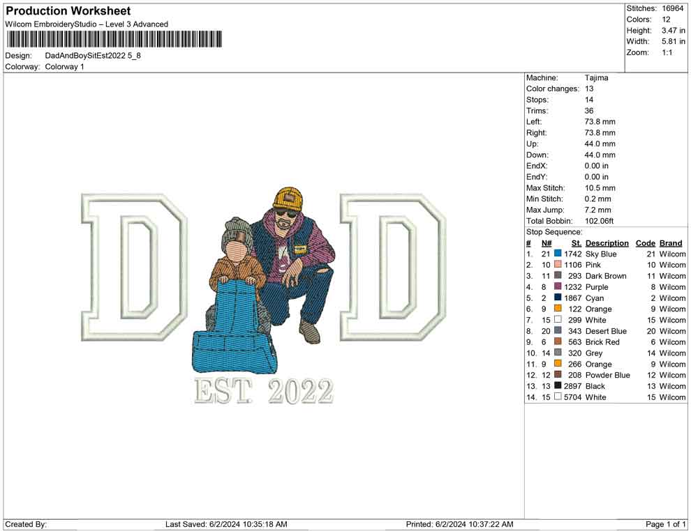Dad And Boy Sit Est 2022