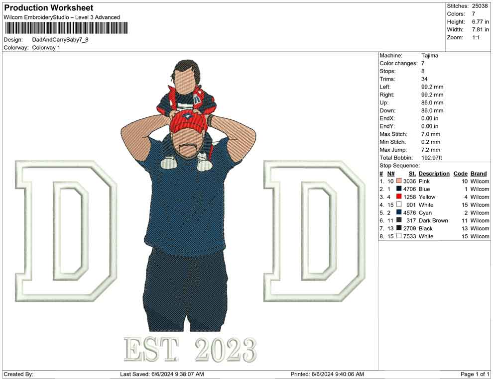 Dad And Carry Baby