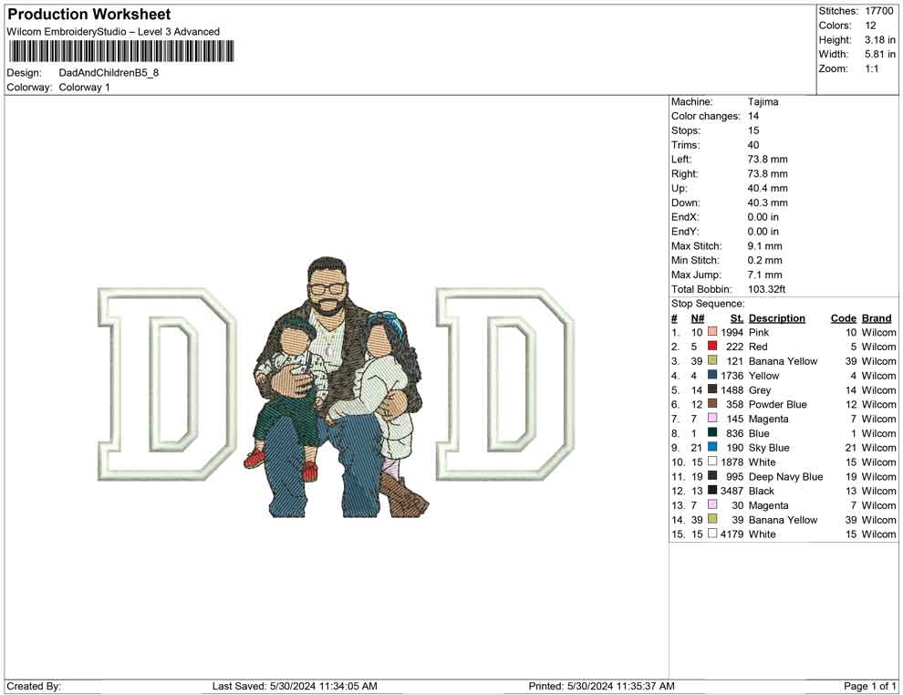 Dad And Children B