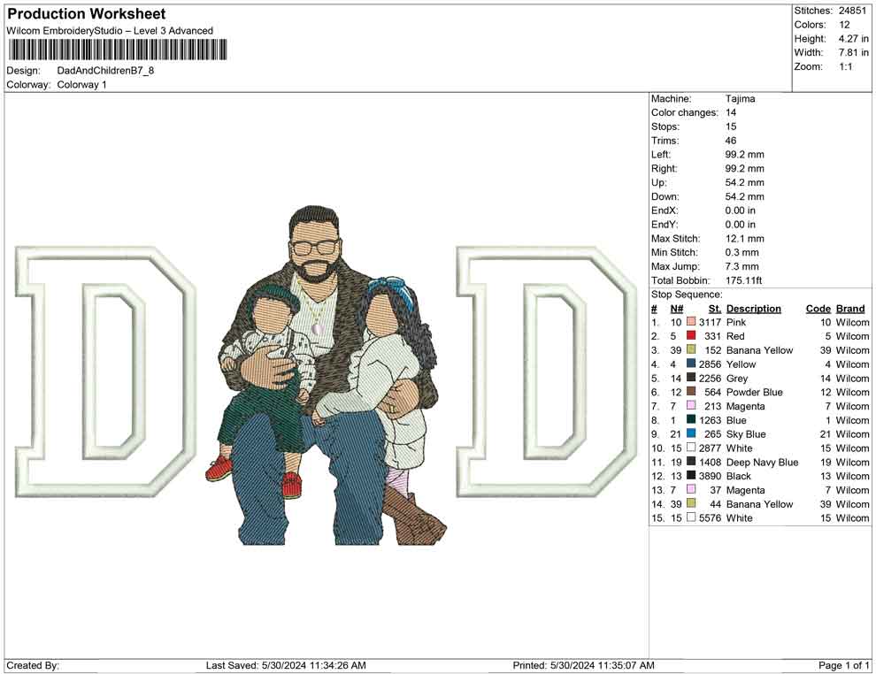 Dad And Children B