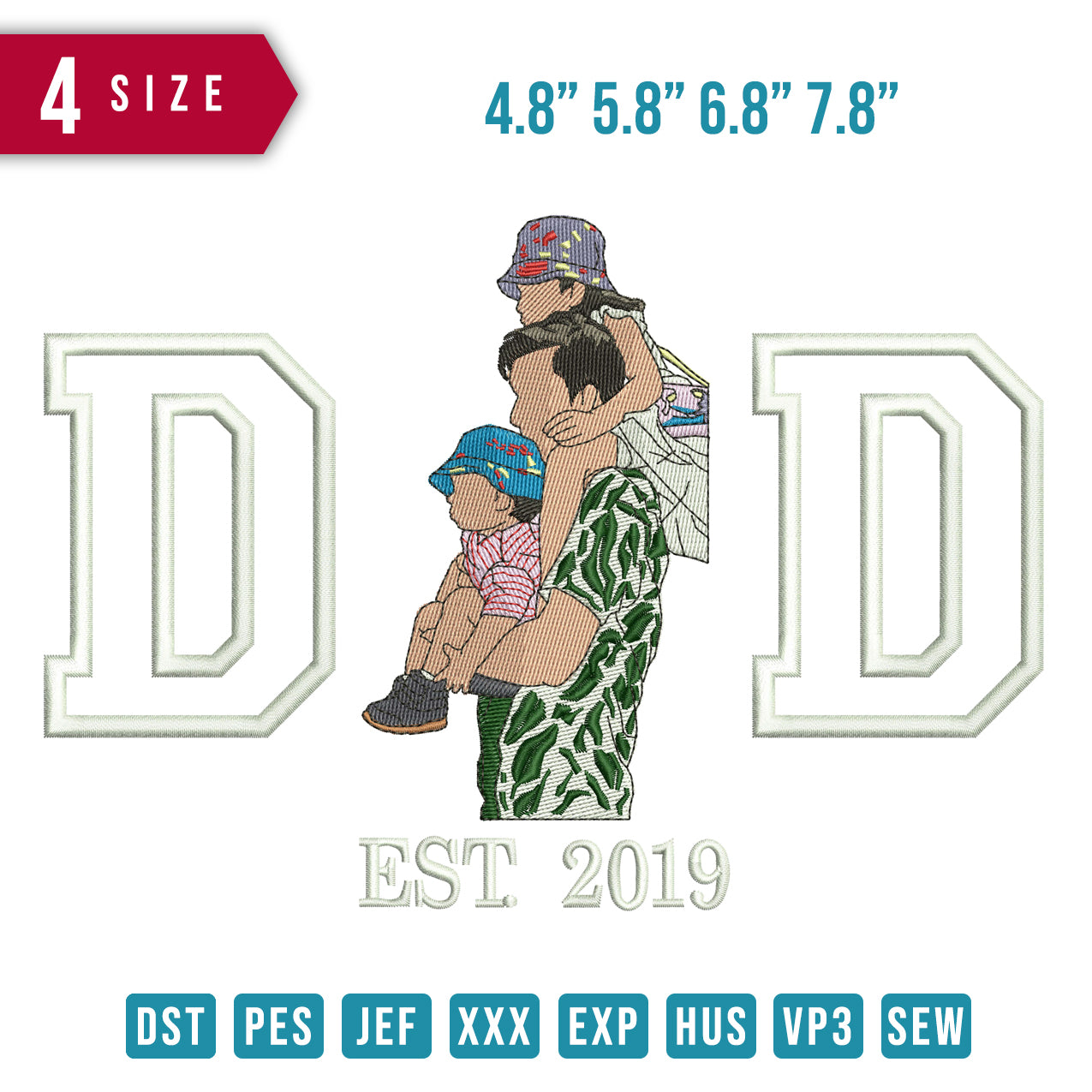 Dad And Childrens